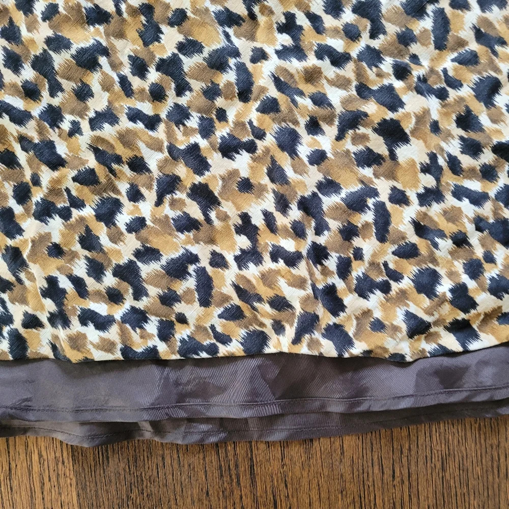 Talbots Midi Length A-Line Multi-Color Pattern Li… - image 4